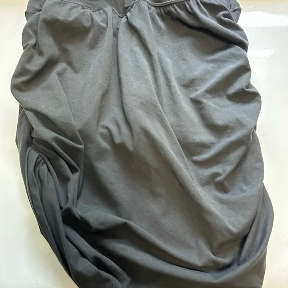 Athleta Black Ruched Transend Skort - Picture 3 of 11